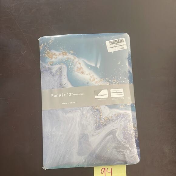 MacBook Air 13” blue/teal water design hardshell case 2010-2017 - Picture 3 of 3